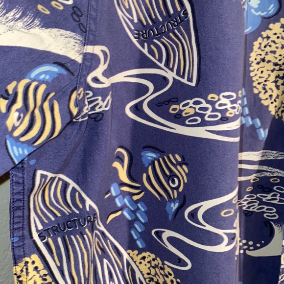 Hawaiian 🌺 shirt by STRUCTURE Since 1989 - Picture 7 of 7